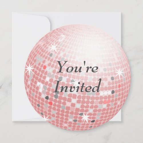 Youre Invited _ Disco Ball Invitation