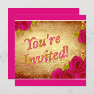 "You're Invited!" Invitation