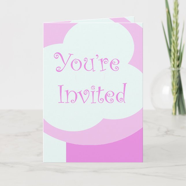 You're invited invitation (Front)