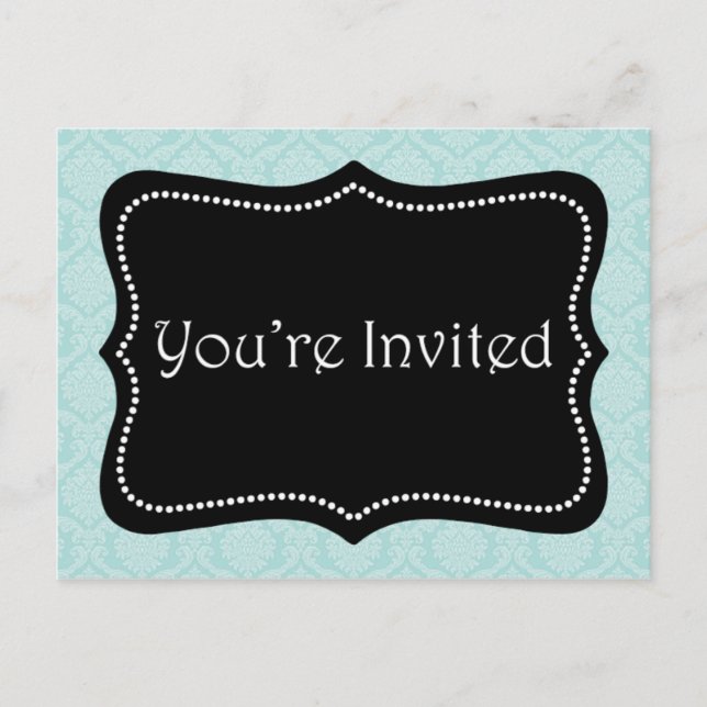 You're Invited Invitation Postcard (Front)