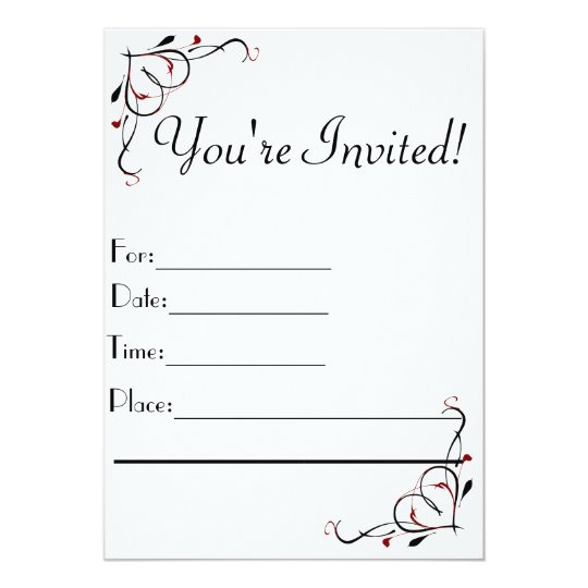 youre invited invitations youre invited template