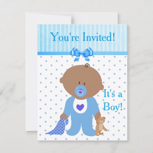 Youre Invited Its a Boy Baby Shower Invitation