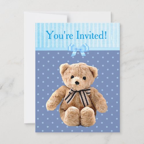 Youre Invited Its a Boy Baby Shower Invitation