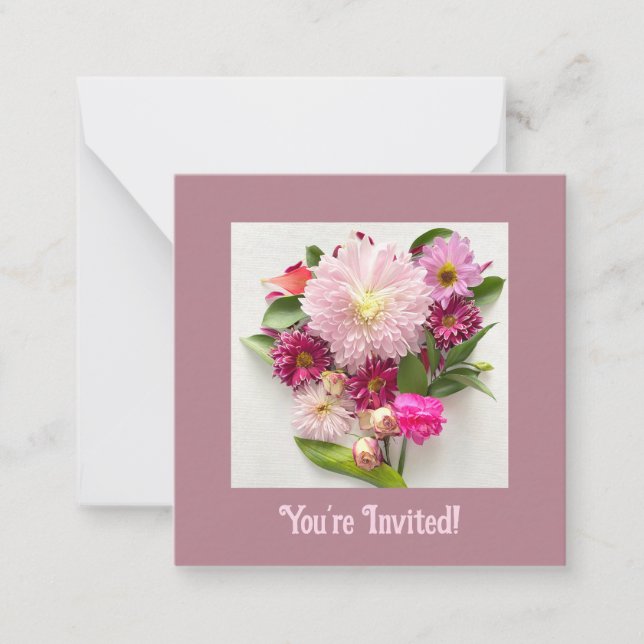 You're Invited Note Card (Front)