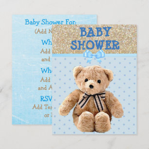 You're Invited, Teddy Bear Baby Shower Invitations