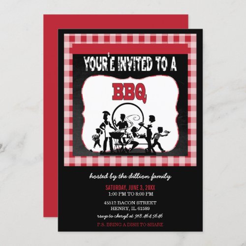 Youre Invited to a BBQ  Barbecue Invitation