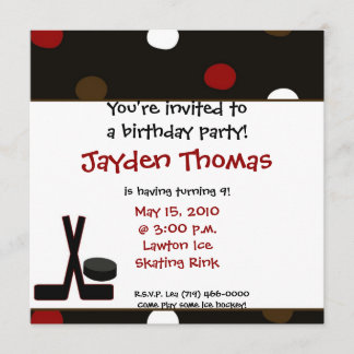 You're invited to a birthday party!, Hai... Invitation