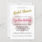 You're Invited to a Bridal Shower PHOTO Invitation (Front)