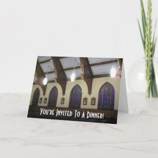 You're Invited To A Dinner! Invitation