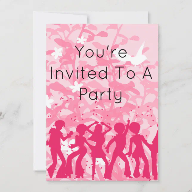 You're Invited To A Party Invitation | Zazzle