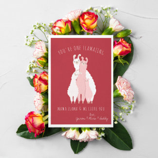 You're Llamazing | Card for Mom