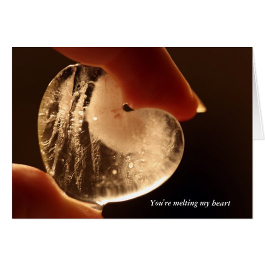 You're melting my heart cards (Front Horizontal)