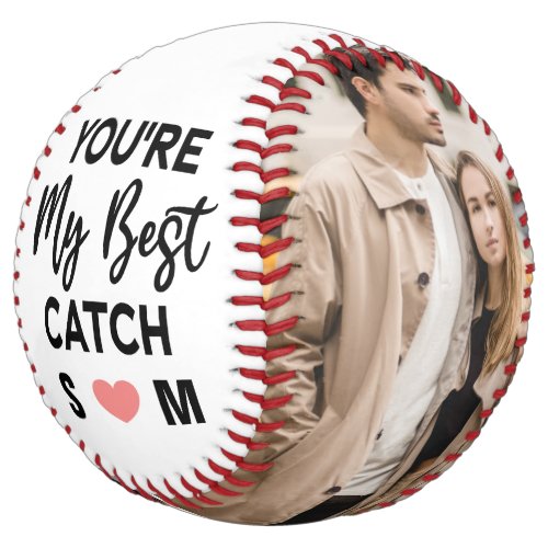 Youre My Best Catch Couples 2 Photo Softball