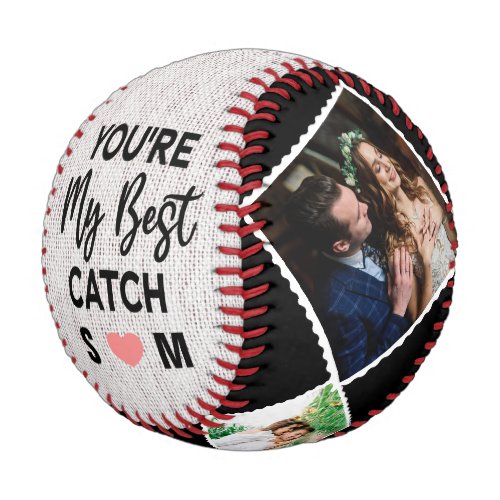 Youre My Best Catch Couples 4 Photos Baseball