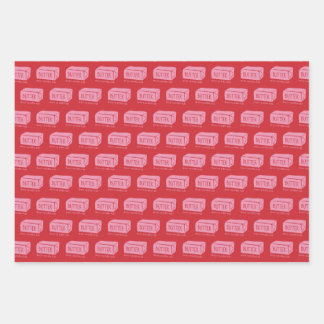 You're My Butter Half - Punny Valentine's Wrapping Paper Sheets