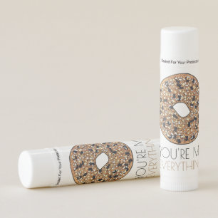 You're My Everything Bagel Valentine's Day Love Lip Balm