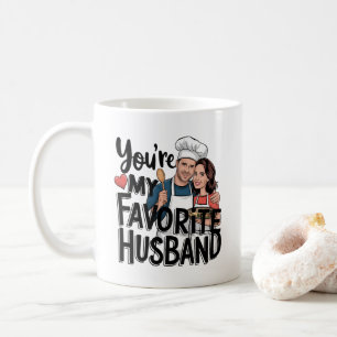 youre my favorite husband, Funny Quote Coffee Mug
