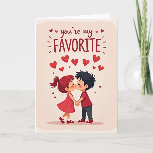 Youre My Favorite Love Card (Front)