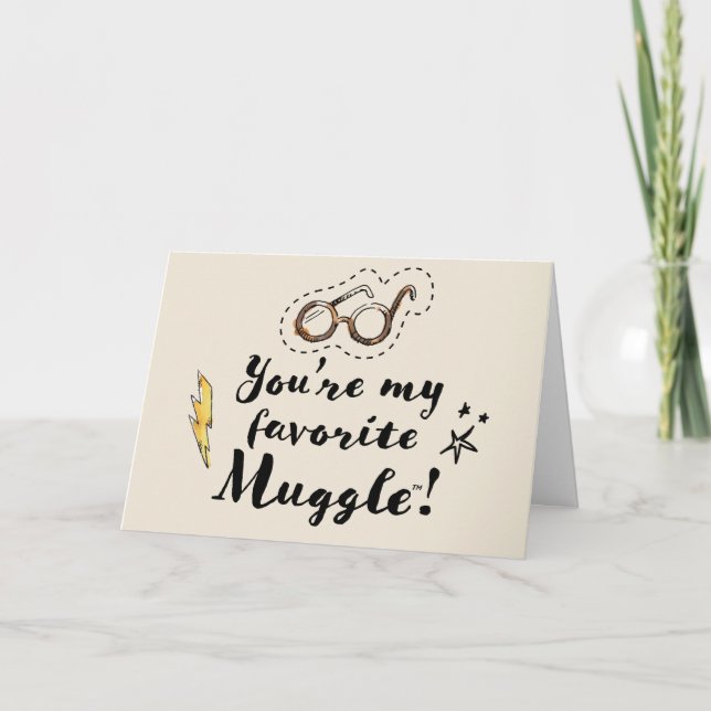 You're My Favorite Muggle™ Card (Front)