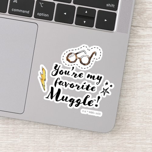 Youre My Favorite Muggle Sticker