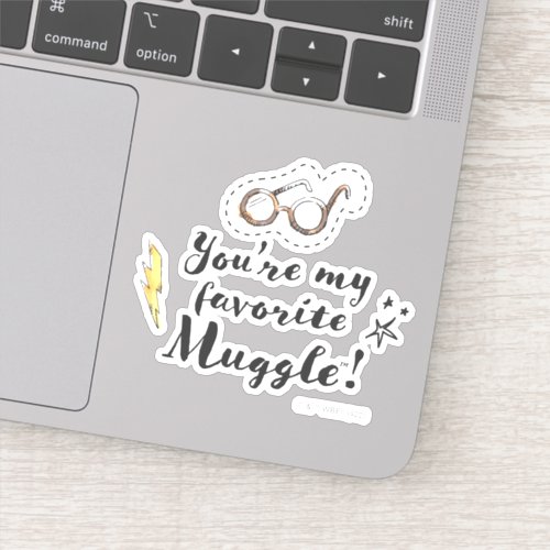 Youre My Favorite Muggle Sticker