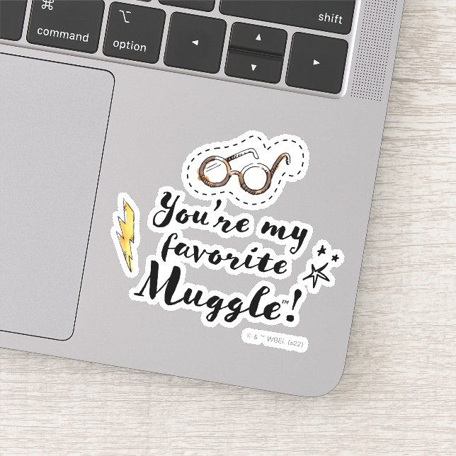 You're My Favorite Muggle™ Sticker (Detail)