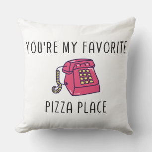 You're My Favorite Pizza Place - Smosh TNTL Quote Throw Pillow