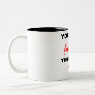 You're My Favorite Thing To Do Black Two-Tone Coffee Mug