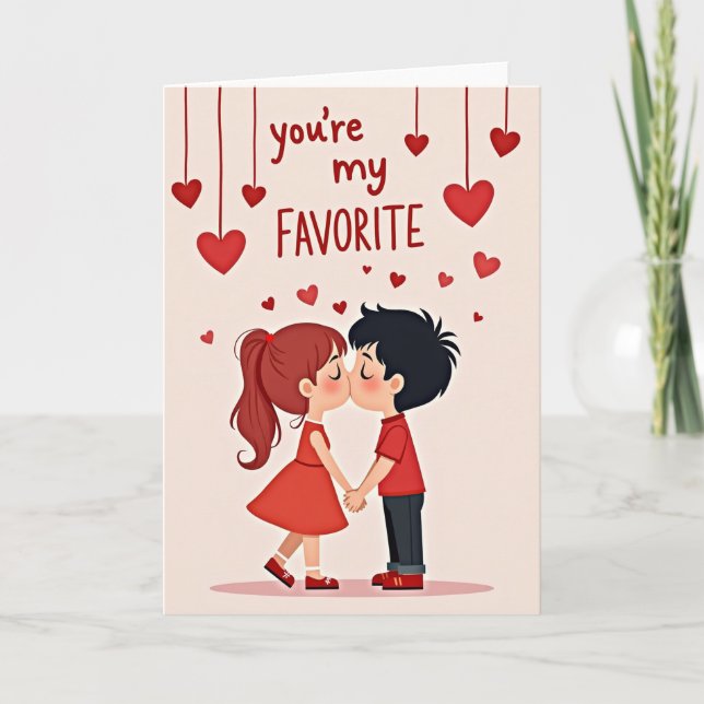 Youre My Favorite Valentines Card (Front)