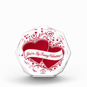 You're My Funny Valentine! Red Hearts Award