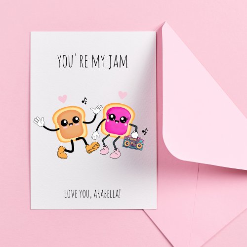 Youre My Jam Valentines Day Card
