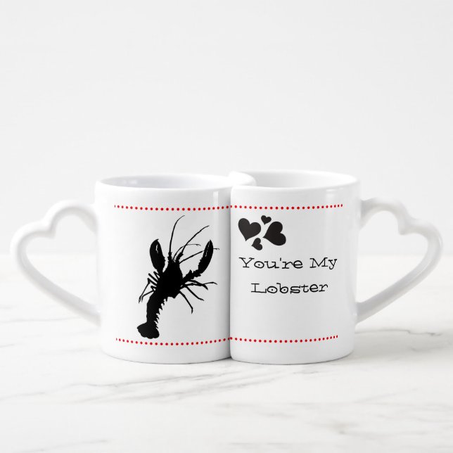You're My Lobster Couple Mug (Front Nesting)