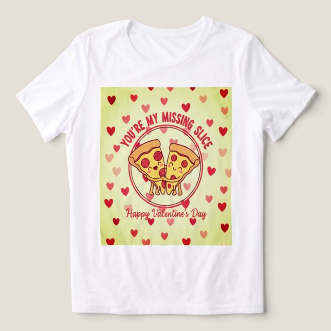 "You're My Missing Slice" Premium Tri-Blend Tee (Design Front)