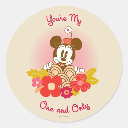Youre My One and Only Classic Round Sticker