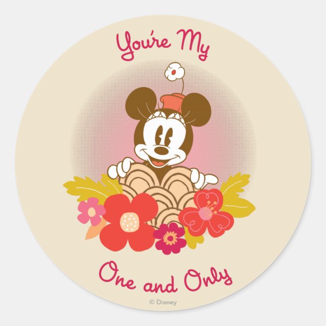 You're My One and Only Classic Round Sticker (Front)
