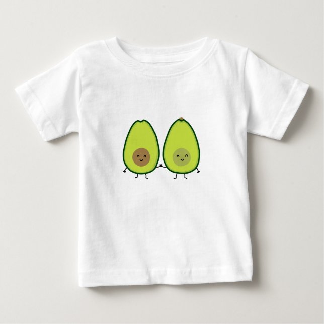 You're my PERFECT HALF, AVOCADO Baby T-Shirt (Front)