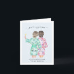 You're My Person | Best Friend Birthday Card<br><div class="desc">Remembering your friend on their birthday with a card already shows you care, but if you love them like family, or they truly are your best friend, a custom card is a must! Please let me know if you need any changes to hair color/style. Add your custom wording to this...</div>