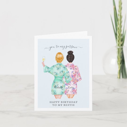 You're My Person | Best Friend Birthday Card