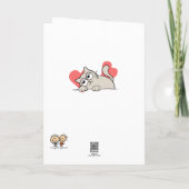 Youre My Person I Love You Add Name Cat Greeting Card (Back)