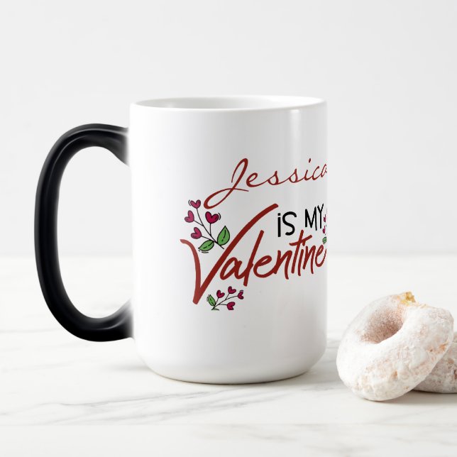 You're my personalized Valentine Color Morph Mug (With Donut)