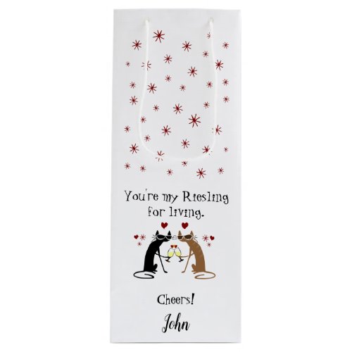 Youre My Riesling for Living Wine Gift Bag