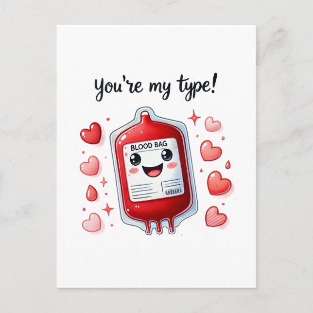 You're My Type Card (Front)