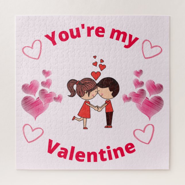 You're my Valentine Jigsaw Puzzle (Vertical)
