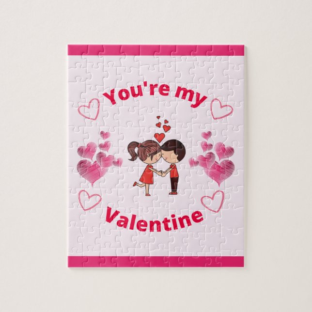 You're my Valentine    Jigsaw Puzzle (Vertical)