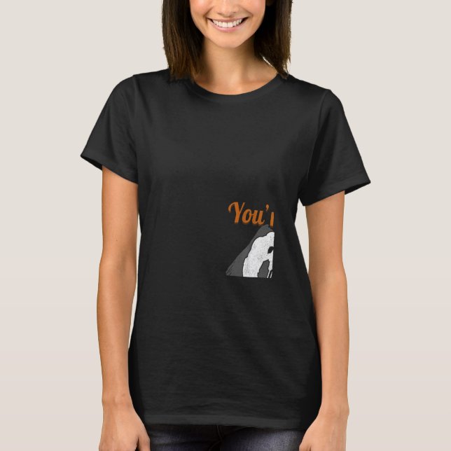 You're Not Even On My Level Engineer Tripod Land S T-Shirt (Front)