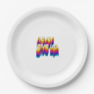 You're Not Failing, Motivational Discovery Quote Paper Plates