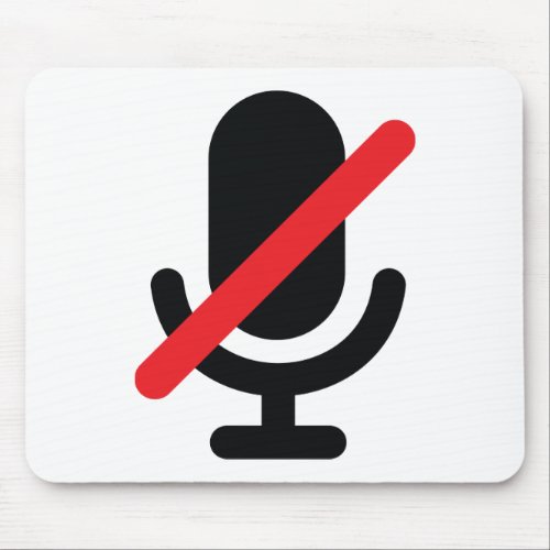 Youre on mute microphone Mouse Pad Mouse Pad