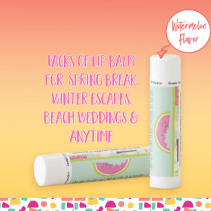 You're One in a Melon Watermelon Pun Lip Balm