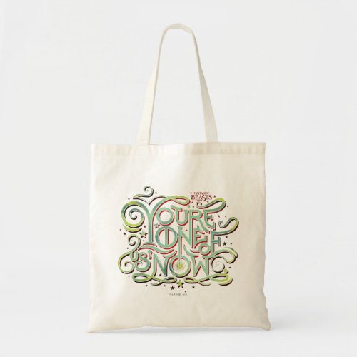 Youre One Of Us Now Green Graphic Tote Bag