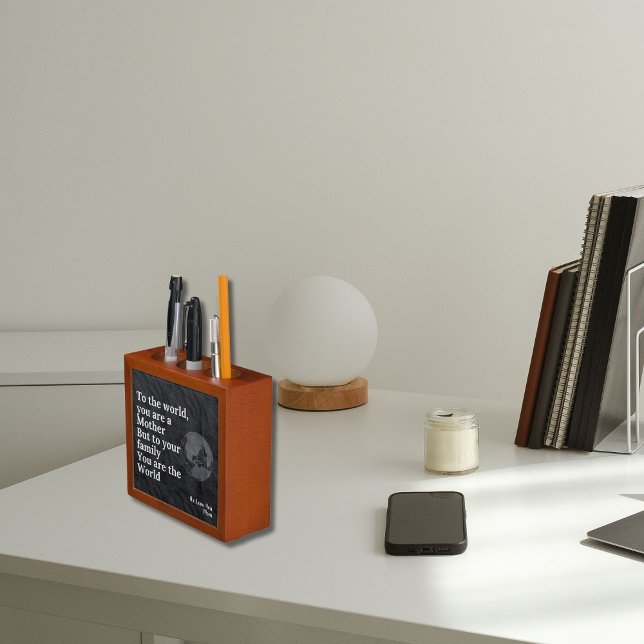 You're Our World Mom Desk Organizer (Creator Uploaded)